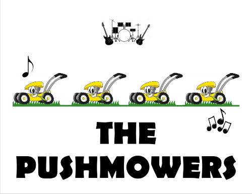 The Pushmower's logo